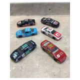 ASORTMENT OF 6 NASCARS - COLLECTIBLES