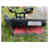 Boss Snowblade V with light and Quick attach