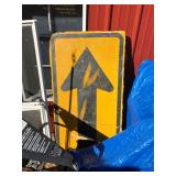 Metal sign 