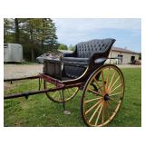 Justin Carriage, show style Road cart, excellent cond.