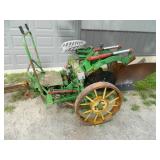 Horse drawn plow