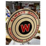 Heavy Enamel Western Cartridge 2ï¿½ sign 