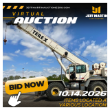 VIRTUAL CRANE & HEAVY TRANSPORT AUCTION - OCTOBER 14TH at 10 AM CT