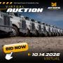 VIRTUAL TRUCK AND TRAILER AUCTION - OCTOBER 14TH AT 8AM CT