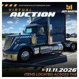 VIRTUAL TRUCK AND TRAILER AUCTION - NOVEMBER 11TH AT 8AM CT