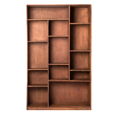 New Wood Bookcases & Glass Display Showcases