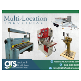 Multi-Location Industrial Equipment Auction- Press Brake, Ironworker, Band Saws, Welders &Pipe Tools