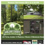 Ashland County Absolute Home & Land Auction