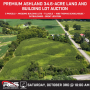 Premium Ashland 34.6-Acre Land and Building Lot Auction
