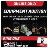 Equipment & Personal Property Online Only Auction - Ring 1