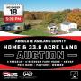Absolute Ashland County Home & 33.6-Acre Land Auction