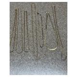 14K gold chain necklaces