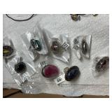 German silver Rings