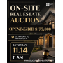 ON-Site LIVE Real Estate Auction in Allentown PA