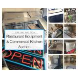 Personal Property Auction - Restaurant Equipment & Commercial Kitchen Auction
