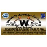 WEHRLY'S TUESDAY AUCTION