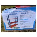 #101 • 40ft Heavy Duty Metal Shelves- 6 sets