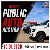 MIDWEST PUBLIC AUTOMOBILE AUCTION FEATURING VEHICLES, UTV'S - OCTOBER 1ST at 6PM ET