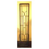 Leaded & beveled glass panel