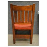 Gustav Stickley side chair unmarked 