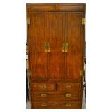 Henredon oak campaign armiore