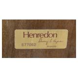 Henredon oak campaign armiore