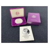 1993 Silver American Eagle Coin, Philadelphia Mint