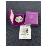 1992 Silver Eagle Coin, San Fransisco Mint