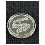 2000 Celebrate Bryan 1 oz. Silver Coin