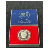 1892-1992 Barber 1 Oz. Silver Coin, Barber Coin Collector’s Society, SilverTowne