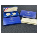 1993 Bill Of Rights Commemorative Silver Coin Set, San Francisco Mint, United States Mint