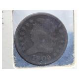 1809 Classic Head 1/2 Cent, Philadelphia Mint