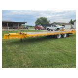 27' Equipment trailer