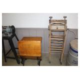 School Desk, Tub Wringer