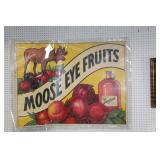 Moose Eye Fruits Sign