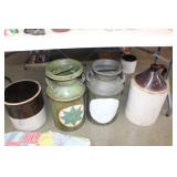 Crocks, Milk Cans