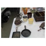 Cast Skillets, Bean Pot