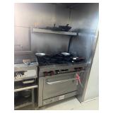 Stove with oven