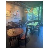 Wood tables