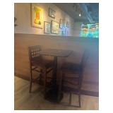 Bar stools tables