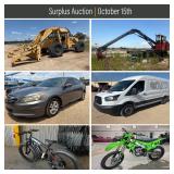 October Surplus & Consignment Online Only Auction