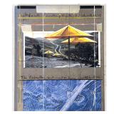 Lot 715  Christo. The Accordion-Fold Book for The Umbrellas, Joint Project for Japan and U.S.A. Bedford Arts,