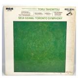 Lot 868  Jasper Johns green target 1969 album cover Toru Takemitsu Asterism Requiem Green and The Dorian Hori