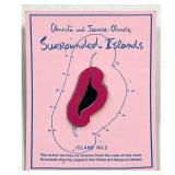 Lot 876  Christo and Jeanne-Claude Surrounded Islands Island No. 2 Pintrill Enamel Pin for Perez Art Museum M