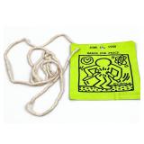 Lot 891  Keith Haring March for Peace 1988 offset print with original lanyard intended to be worn by marchers