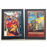 Lot 1027  Pr Markus Pierson Coyote Series Narrative Framed Posters including Cafe Istanbul and Big Yellow Taxi