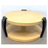 Lot 1045  Large Post Modern Art Deco Style Coffee Table. 