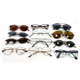 Lot 1169  12pc Mixed Lot Eyewear including Versace, Ray-Ban, Tura, and Foster Grant.