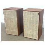 Lot 1306  Pair of Dynaco A25 Vintage Denmark Speakers with Wood Veneer Cabinets