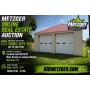 09.24.26 - 1,148 SF Pole Barn with 2 Overhead 10x10 Garage Doors & Walk-In Door